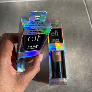 Brand New e.l.f. Camo CC Cream Foundation Shade “Deep 540 N” Quantity of One